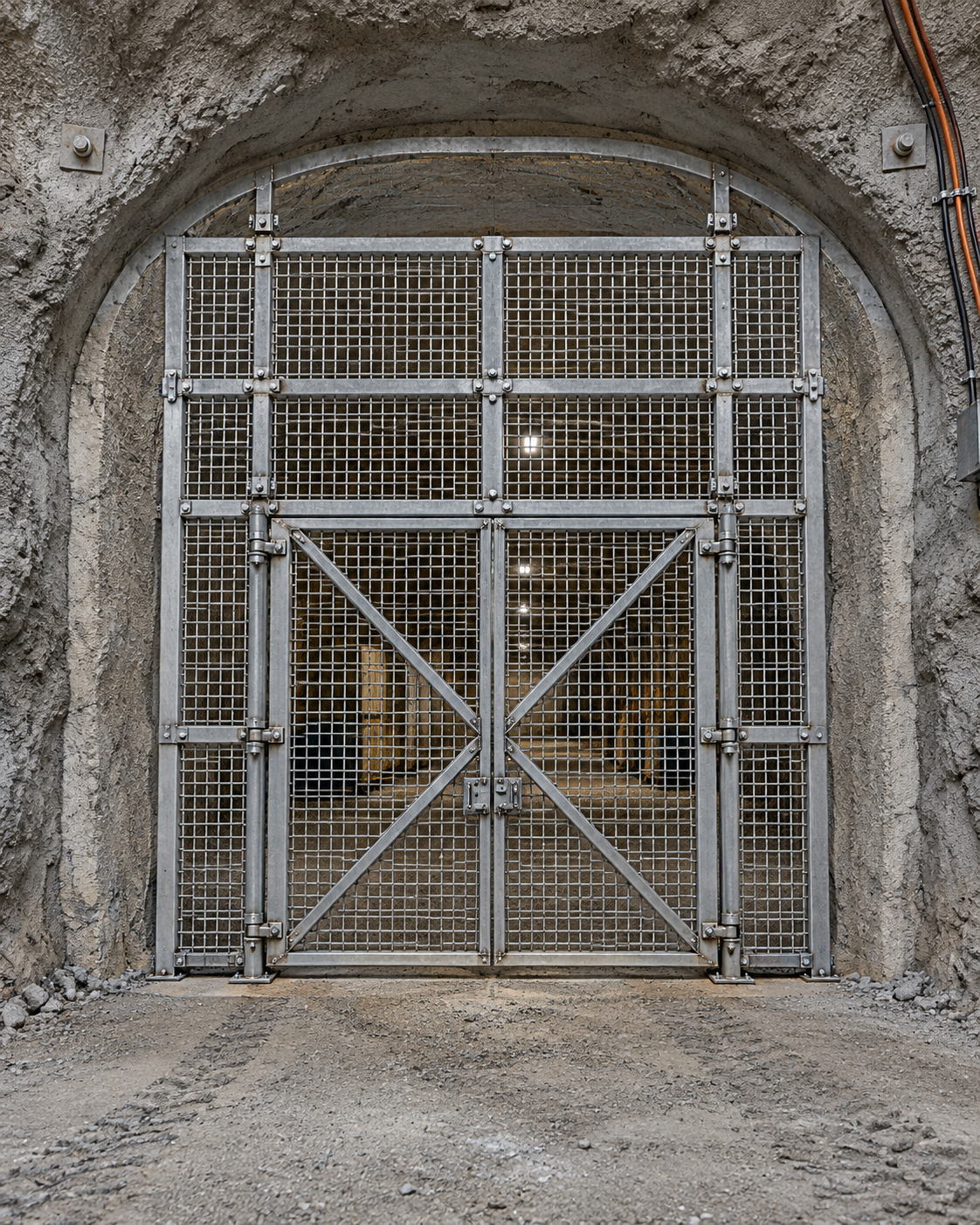 Underground Magazine Gates